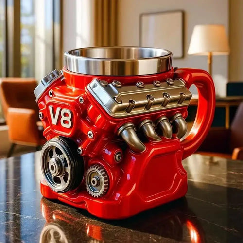 DAD Approved V-Engine Coffee Mug!