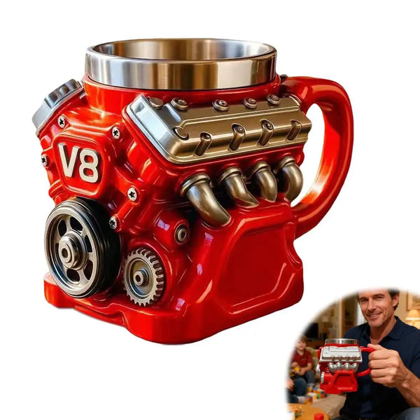 DAD Approved V-Engine Coffee Mug!